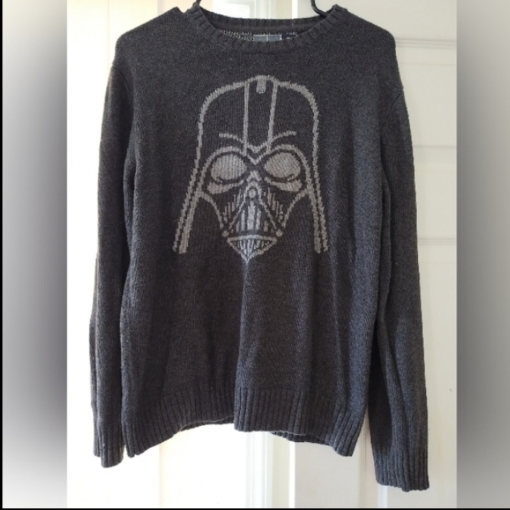 Star Wars Featuring Gap Kids Junk Food Darth Vader Sweater XXL